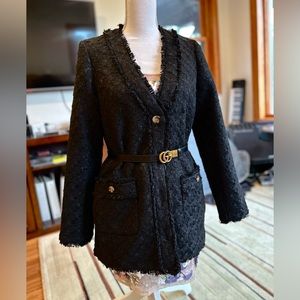 Ann Taylor back tweet blazer size XS